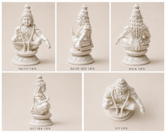 Maruthi 3D Studio Divine Ayyappa Blessing Idol