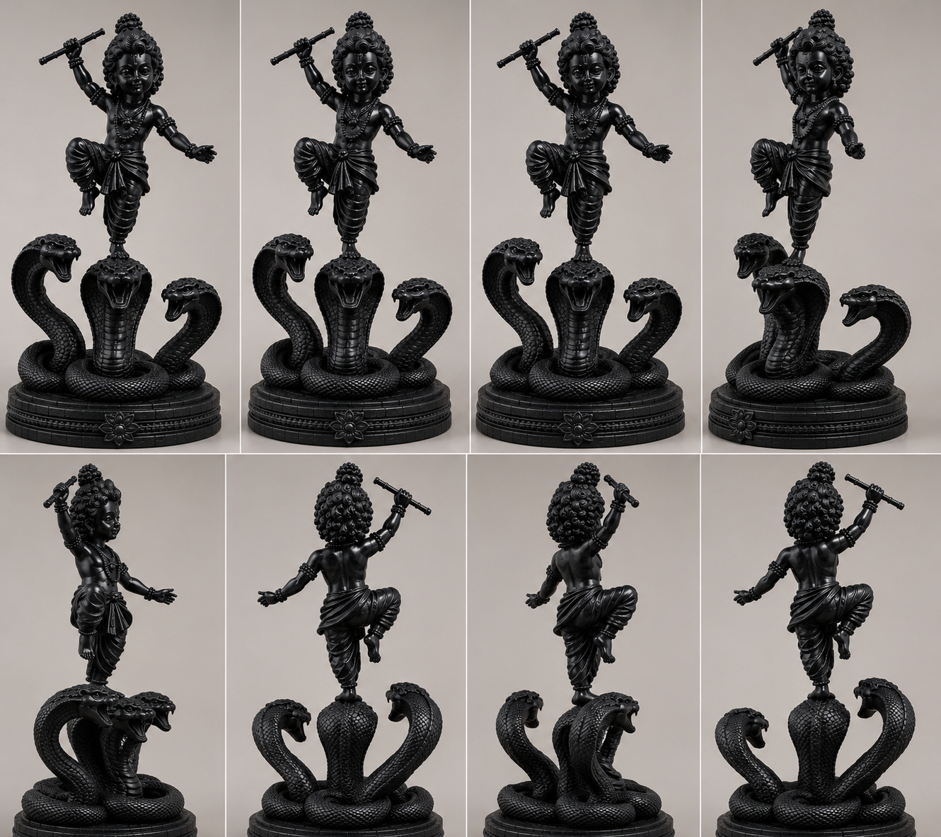 Maruthi 3D Studio Sri Krishna idol