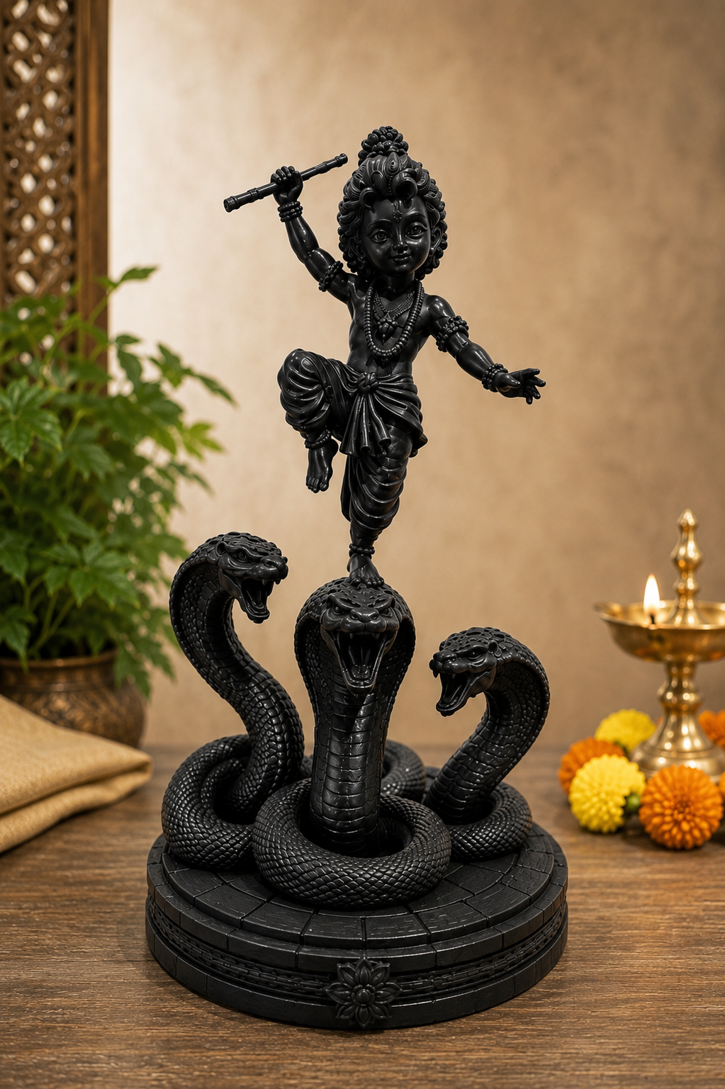 Maruthi 3D Studio Sri Krishna idol